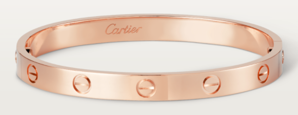 [TGKT-B04] Brazalete rígido Cartier Love oro rosa