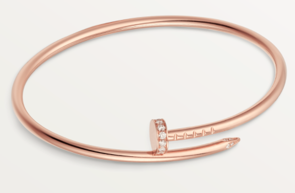 [TGKT-B33] Brazalete Cartier Juste un Clou oro rosa canal