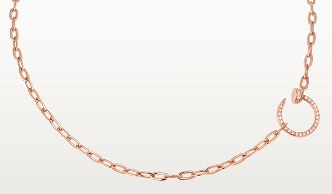 [TGKT-N35] Collar Cartier Juste un Clou clavo platino