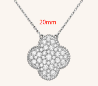 Collar Alhambra Trébol Pavé Circonias Grande