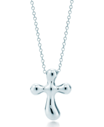 Collar Tiffany Cruz Orgánica Lisa
