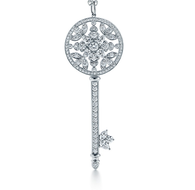 [N0017-1] Charm llave ramillete Tiffany Keys chico