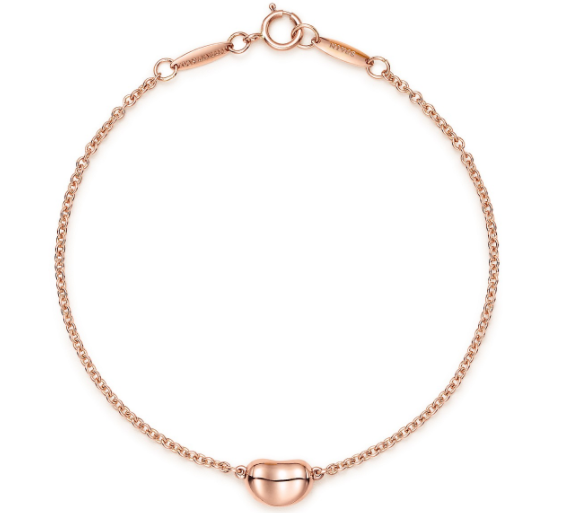 Brazalete Tiffany Elsa Peretti Bean Oro Rosa