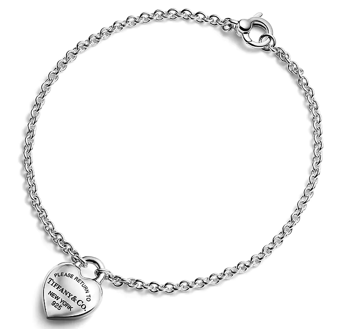[H0205-1] Pulsera Return to Tiffany mini corazón plata