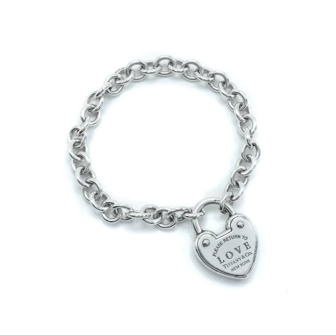 Pulsera cadena corazón Love Return to Tiffany