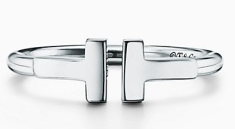 [TJZ-29] Anillo Tiffany T Wire Liso Plateado