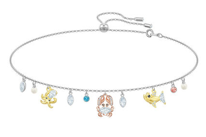 Collar Ajustable Dijes Pulpo Cangrejo y Pez Multicolor