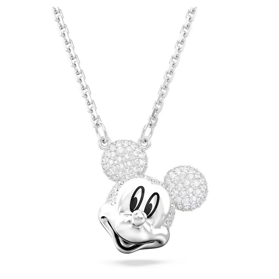 Collar Swarovski Mickey Mouse Pavé Rodio