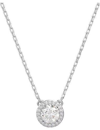 Collar Constella Punto de Luz Halo Tono Platino