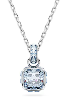 Collar Piedra de Nacimiento Marzo Cristal Celeste