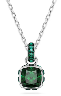 Collar Piedra de Nacimiento Mayo Cristal Verde
