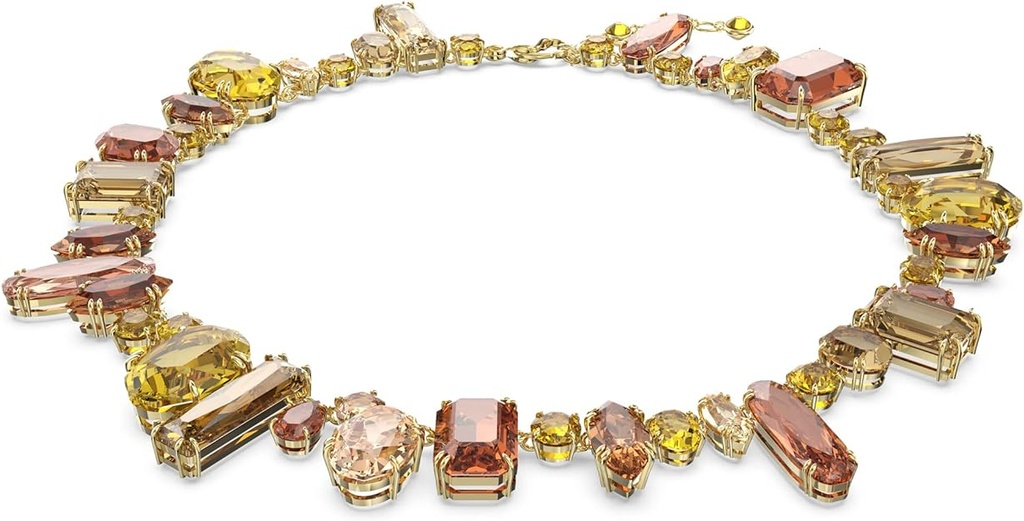 Collar Mesmera Cristales Mixtos Tono Champán