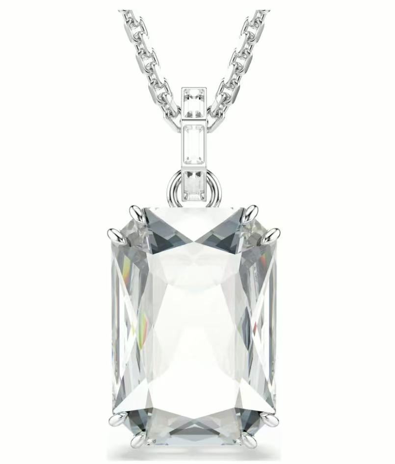 Collar Swarovski Millenia Octagonal Cristal Transparente