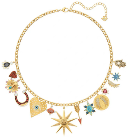 Collar Swarovski Symbolica cadena dijes símbolos