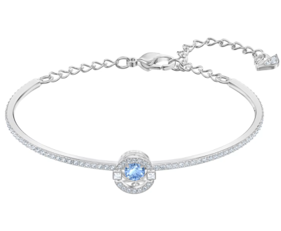 Brazalete Swarovski Sparkling Dance Cristal Azul