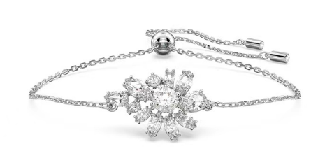 Brazalete cadena estrella cristales blancos talla mixta