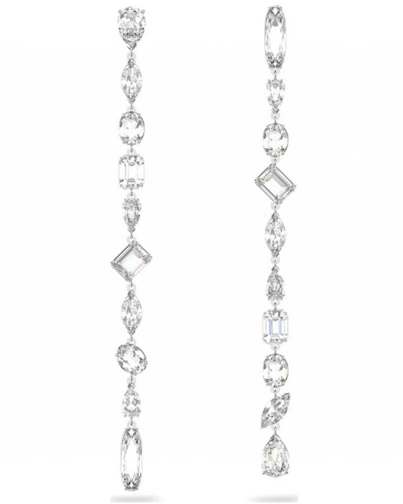 Aretes Swarovski Mesmera cascada cristal racimo