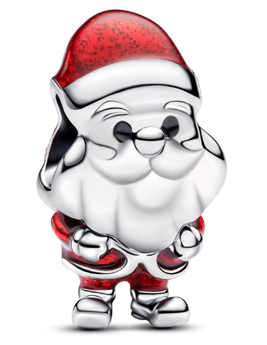 [793593C01] Charm Papá Noel esmalte rojo