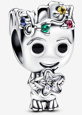 [793559C01] Charm Groot estrella de circonia Marvel Pandora
