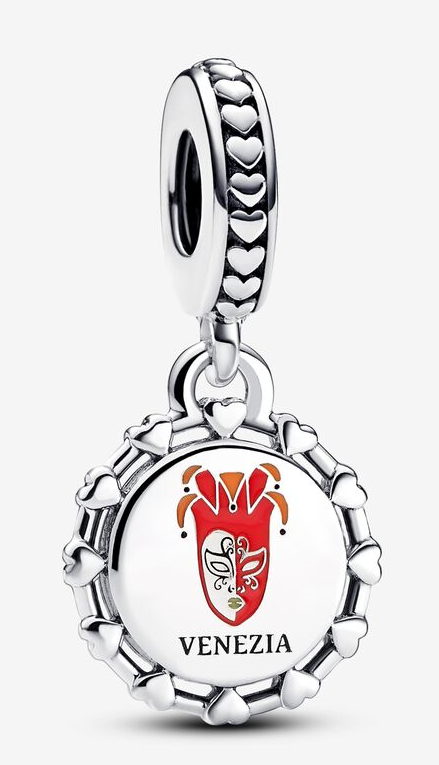 Charm colgante Pandora máscara de Venezia