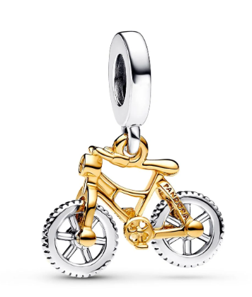 [763354C01] Charm colgante bicicleta bicolor Pandora
