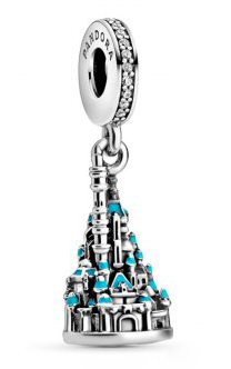 [P143] Charm Castillo Disney Pavé Techos Turquesa