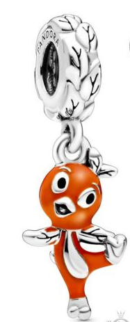 Charm Reno Navideño Esmalte Naranja