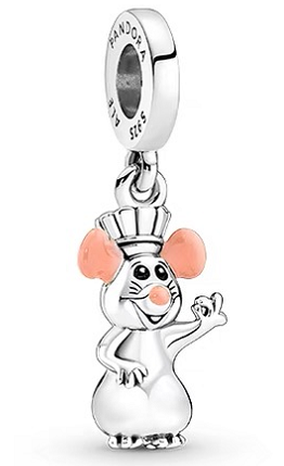 [P212] Charm colgante Remy Ratatouille Disney gorro de chef
