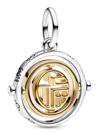 Charm colgante Medallón Giratorio Símbolo Oriental