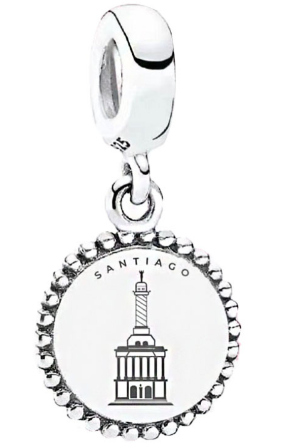 Charm colgante Santiago Torre Monumento