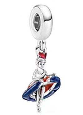Charm colgante figura en alfombra mágica Pandora