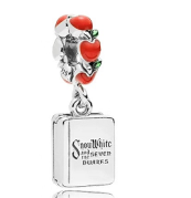 Charm colgante libro Blancanieves y manzanas rojas Disney Pandora