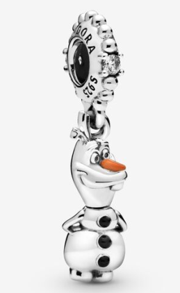 Charm colgante Olaf nariz de zanahoria Disney