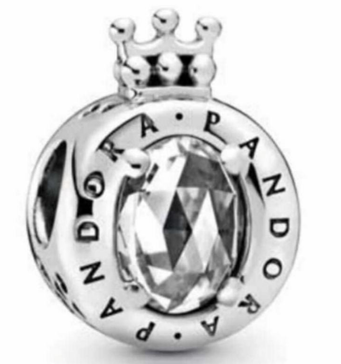 [CH33] Charm corona Pandora circonia central transparente