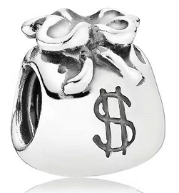 Charm Pandora Bolsa de Dinero