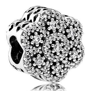 Charm Pandora Flor Pavé Total
