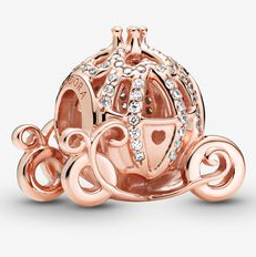 Charm Pandora carruaje calabaza Cenicienta