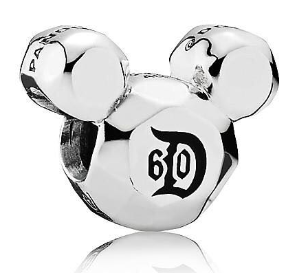 Charm orejas de Mickey 60 Aniversario Disneyland