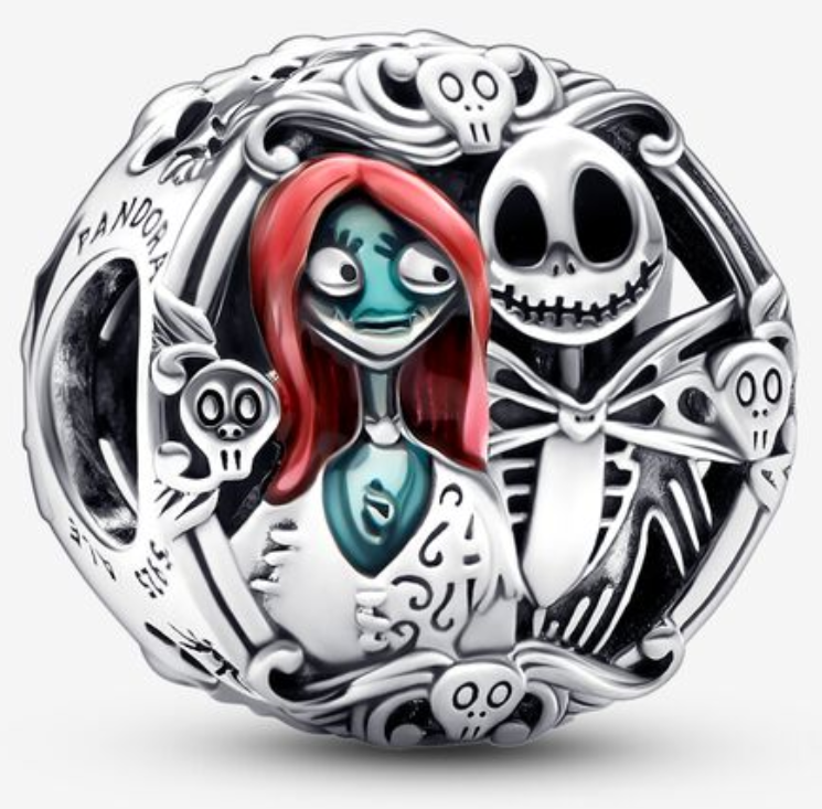 Charm Jack Skellington y Sally Halloween