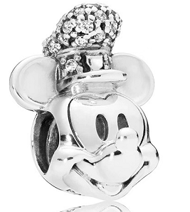 Charm Pandora Disney Mickey Mouse Pavé