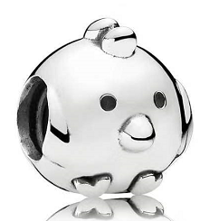 Charm Pandora Pollito Redondo