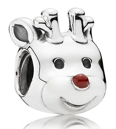Charm Pandora Reno Nariz Roja