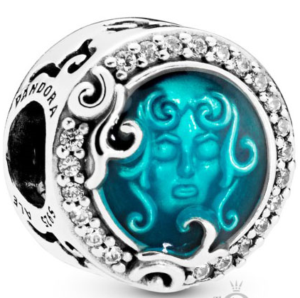 Charm rostro turquesa halo circonias Pandora