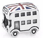 Charm autobús Londres bandera Reino Unido Pandora