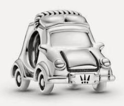 Charm auto vintage de viaje Pandora