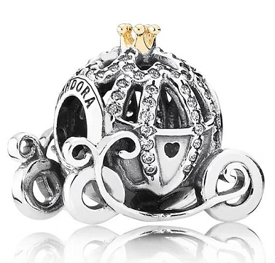 Charm carruaje calabaza Pandora Disney Cenicienta