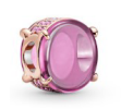 Charm Pandora piedra rosa baño oro rosa