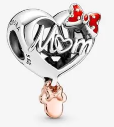 Charm Corazón Mom Minnie Disney