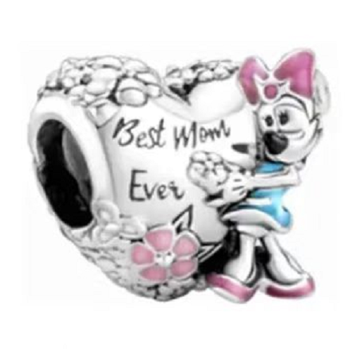 [CH1289] Charm Best Mom Ever Minnie Disney