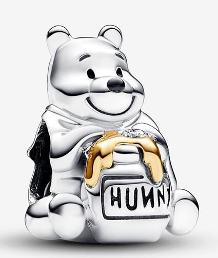 Charm Winnie the Pooh tarro de miel dorado